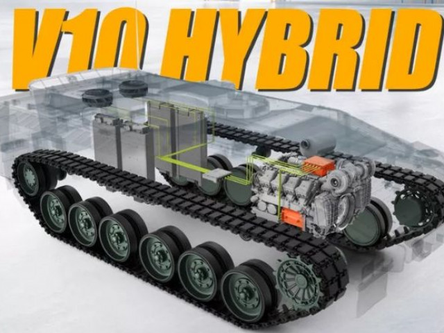 Rolls-Royce áp dụng công nghệ hybrid để chế tạo động cơ xe tăng