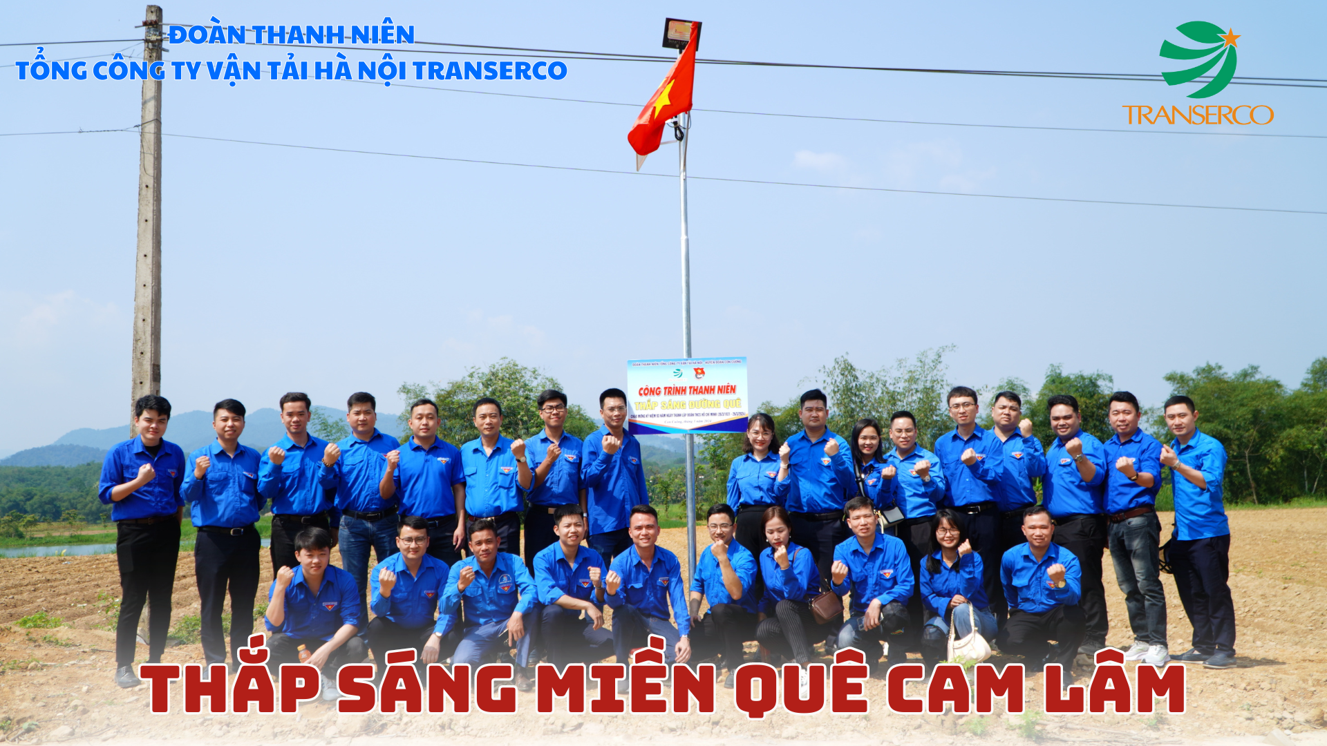 Tuổi trẻ Transerco thắp sáng miền quê Cam Lâm
