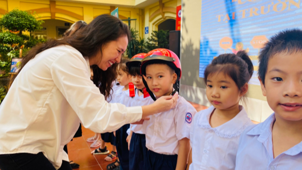 Trường Tiểu học Nguyễn Trung Trực ra mắt “Cổng trường an toàn giao thông”