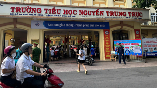 Trường Tiểu học Nguyễn Trung Trực ra mắt “Cổng trường an toàn giao thông”