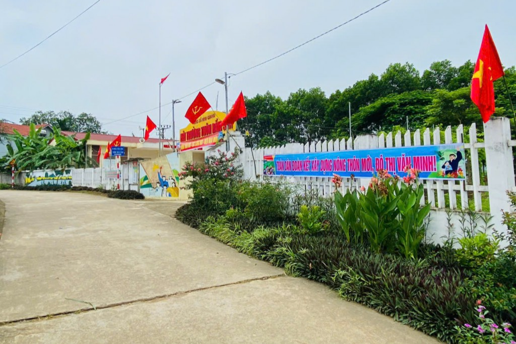 Trong sự phát triển của thôn Đầm Sản 