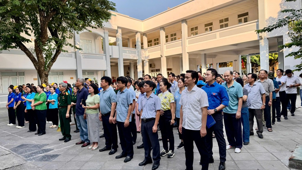 Các lực lượng tham gia Lễ ra quân